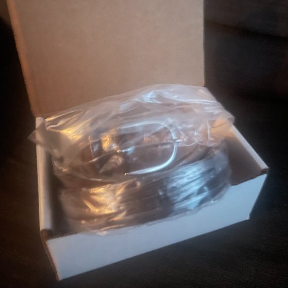 Dark Brown Italian Calf Suede Belt - Picture 4 of 5